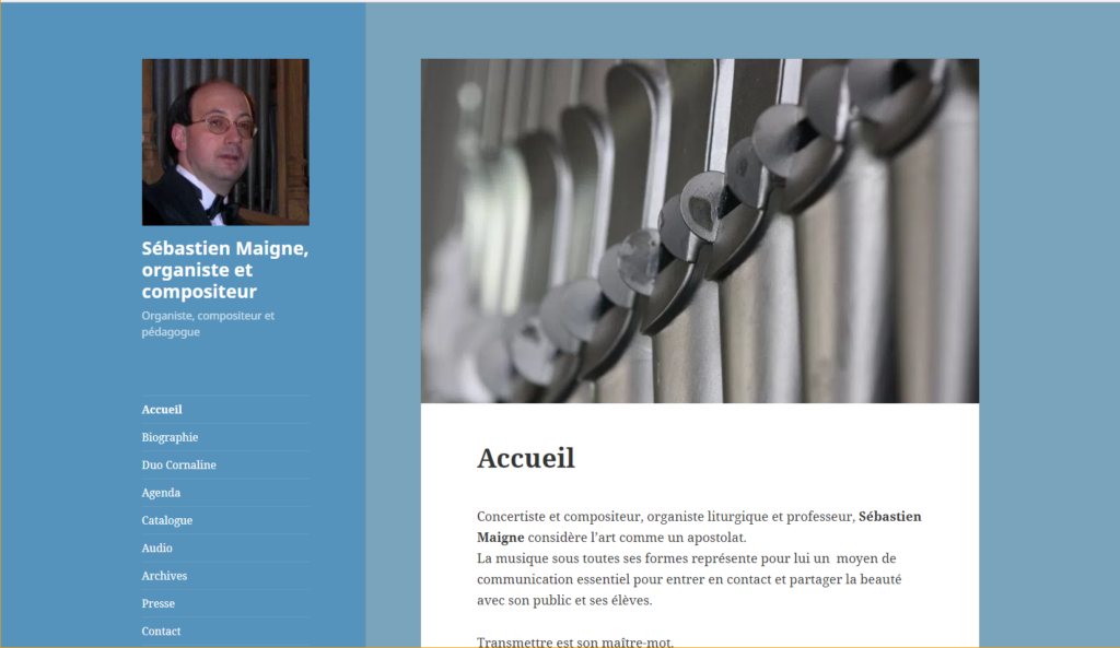 site Sebastien Maigne