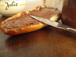 tartine de Nutella